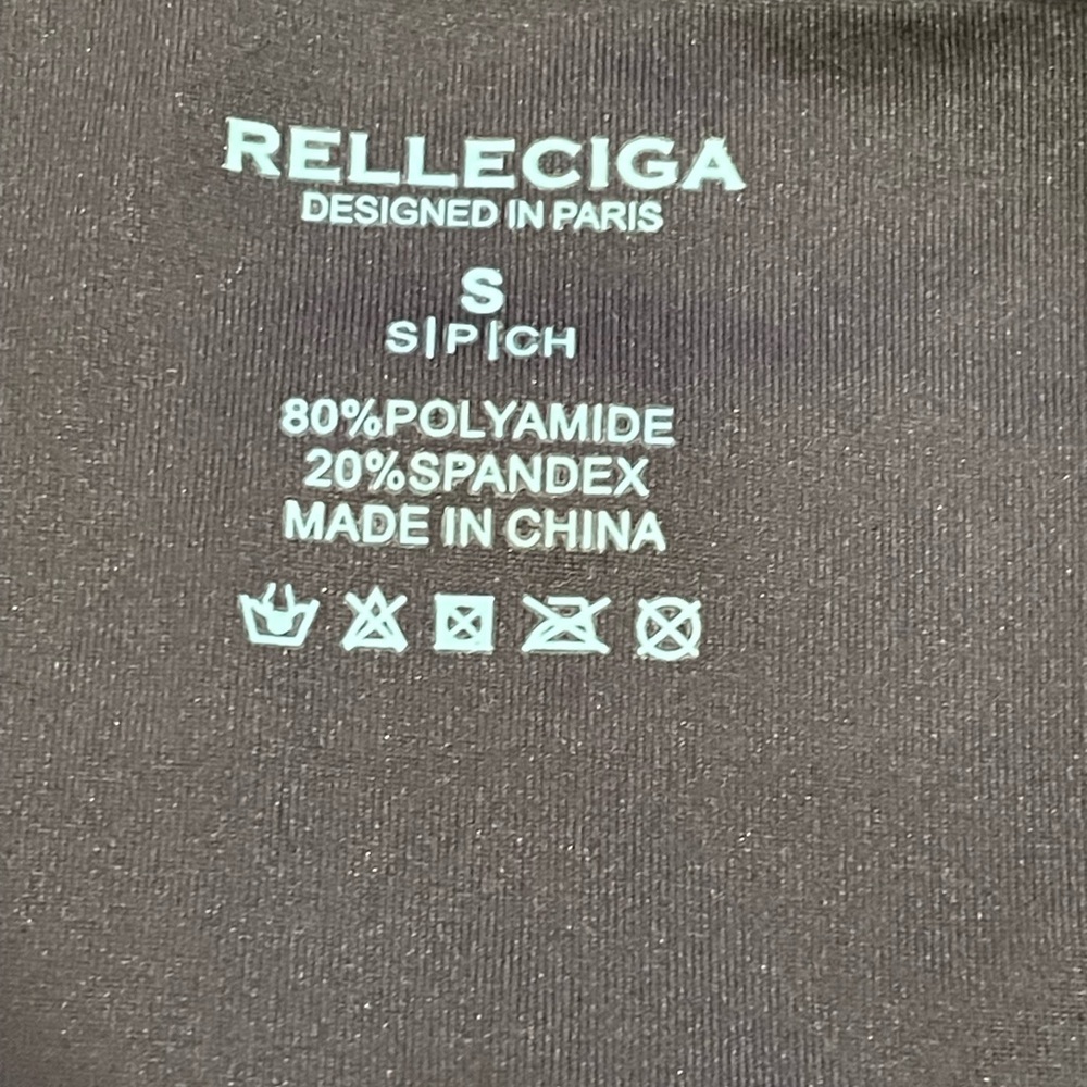 RELLECIGA Black Bikini Swimwear Sleek Minimalist Design - Picture 7 of 10
